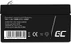 Akumulator Green Cell AGM 12V 1.2Ah (5903317223979) - obraz 1