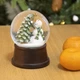 Снежный шар MBM HOME "Елка и снеговик" DH-ST-33 COLOR разноцветный - изображение 1