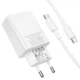 Сетевое зарядное устройство Borofone BAS75A Source PD30W (1USB-C) + кабель Type-C to Type-C (White) (243713) - изображение 5