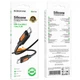 Дата кабель Borofone BX114 Structure Type-C to Type-C 60W (1m) (Black) (243676) - изображение 2
