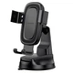 Тримач для телефону автотримач BOROFONE BH130 Follower gravity car holder center console Black (6941991121289) - зображення 1