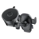 Тримач для телефону автотримач ACEFAST D57 one-key lock car holder for dashboard Black (6974316284727) - зображення 4