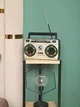 Портативный радиоприемник AM/FM/SW и MP3 работа от сети и аккумулятора с USB, SD, MICRO SD ретро радио колонка серый - изображение 6