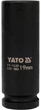 Головка торцевая ударная YATO шестигранная удлиненная 1/2" 19 мм (YT-1039) - изображение 2