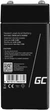 Akumulator Green Cell AGM 4V 4.5Ah (5907813963339) - obraz 1