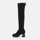 Женские зимние ботфорты Ashoes 605 36 23.5 см Черные (ROZ6501005483) - изображение 4