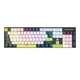 Игровая клавиатура с RGB подсветкой Fantech ATOM104S MK878S Mori Red Switch технология Anti-Ghosting для 25 клавиш, разъём Type–C USB кабель 1.5м Blue - изображение 1