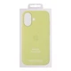 Чохол Silicone Case with MagSafe IC для iPhone 17 Neon Yellow - изображение 3