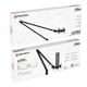 Штатив стойка для микрофона Fantech AC902s длина 80см угол наклона 270° Black - изображение 2