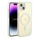 Чехол накладка TPU+PC IMD Gradient with MagSafe для Apple iPhone 14 панель-накладка для телефона магнитная зарядка Transparent - изображение 2