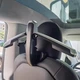Складная вешалка тремпель для одежды для автомобиля Tesla Model 3 2017-2023/ Model Y 2017-2025. Черный с серой вставкой - изображение 6