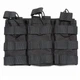 Тактический чехол MOLLE для 3 магазинов АК-47, АК-74, AR-15 чёрный - изображение 2