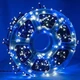 Уличная гирлянда 400LED 40м на катушке, черный ПВХ 2 мм от сети Синий (SZ-1426-02) - изображение 2