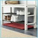 Коврик для взуття IKEA 71×35 см — практичний захист підлоги від бруду та вологи.. Червоний - зображення 4
