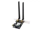 Адаптер Wi-Fi ASUS PCE-AX1800, 2.4G, 5G, Wi-Fi 6, 1201mbps, WPA3, BT5.2 (90IG07A0-MO0B00) - изображение 2