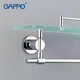 Полиця у ванну Gappo G1807 з рушникотримачем 580 мм, хром - зображення 3