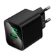 Мережевий зарядний пристрій HOCO CS84A Excellent charger with digital display 30W Black - изображение 3