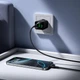 Мережевий зарядний пристрій HOCO CS84A Excellent charger with digital display 30W Black - изображение 7