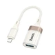 Перехідник HOCO Crystal Lightning male to USB female 2.0 adapter UA39 |0,125m, 480Mbps, OTG| - зображення 1