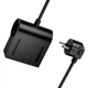 Подовжувач мережевий HOCO Win 2 position (PD70W/3C1A) desktop socket AC34 (L=1.5M) Black - зображення 5