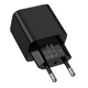 Мережевий зарядний пристрій Hoco CS81A Excellent single port charger Micro USB cable 18W Black - изображение 8