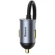 Зарядний пристрій Baseus 120W 2хUSB/2хType-C PD Share Together PPS Multi-port Fast Charging (CCBT-A0G) - зображення 3