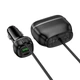 Розгалужувач прикурювача для авто Hoco Z59A |2USB/2TypeC/1 slot 240W, PD30W/QC| Автомобільний зарядний пристрій - зображення 11