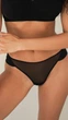 Трусы из мягкой сетчатой микрофибры Мамин Дім Silky beauty XS Черный (2550000635439) - изображение 4