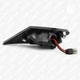Повторители поворота 01 бегущие для Subaru BRZ Toyota GT86 Scion FR-S светодиодные (LED) чёрные 2 шт. (оранжевый) - изображение 3