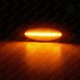 Повторители поворота 03 бегущие для Toyota Auris Corolla RAV4 Yaris светодиодные (LED) чёрные 2 шт. (оранжевый) - изображение 7