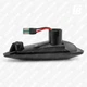 Повторители поворота 02 бегущие для GM Opel Buick светодиодные (LED) чёрные 2 шт. (оранжевый) - изображение 6