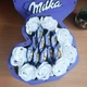 Бокс мілка з цукерками та трояндами для дівчини на новий рік день закоханих 8 березня день народження (ar342) - зображення 2