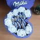 Бокс мілка з цукерками та трояндами для дівчини на новий рік день закоханих 8 березня день народження (ar342) - зображення 3