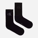 Набор женских носков высоких Calvin Klein 701229467-001 35-38 2 пары Черный (8720245649322) - изображение 6