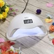 LED UV лед уф лампа Sun5 сан5 48вт для наращивания ногтей, гель лак Белая (17517) - изображение 3