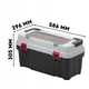 Кейс Kistenberg OPTIMA 60", 586x296x305 мм, KOPA6030B - изображение 3