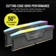 Модуль памяти Corsair DDR5 96GB (2x48GB) 6000 MHz Vengeance RGB Grey (CMH96GX5M2E6000Z36) - изображение 6