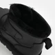 Женские угги низкие кожаные с мехом Allsy 189371 40 25.5 см Черные (ROZ6501098903) - изображение 8