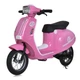 Дитячий електромотоцикл 2 колісний ретро Vespa Sport Bambi M 6017AL (Рожевий) - зображення 1