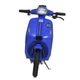Дитячий електромотоцикл 2 колісний ретро Vespa Sport Bambi M 6017AL (Синій) - зображення 2