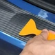 Карбоновая пленка для авто и декора CarbonFilm, 30 х 150 см, черная - изображение 6