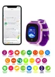 Детские смарт-часы AmiGo GO005 Thermometer, 4G, WIFI, IP67, 720mAh, 24h, Purple UA UCRF - изображение 4