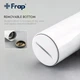 Сифон для раковины Frap F82-6 под донный клапан, латунь, белый - изображение 4