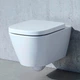 Унитаз подвесной Laufen Meda H8661100000001 c сиденьем Soft Close дюропласт - изображение 2