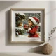 Набор для вышивки крестом "Зимняя дружба" 14CT, 30x30 см, канва Аида с нанесенным рисунком - изображение 5