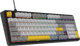 Дротова магнітна клавіатура Ajazz AK980 MAX Magnetic switches Black Grey Yellow (AK980-MAX-M-BGY) - изображение 4