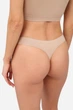 Трусы стринги, женские L-XL цвет бежевый YUKI ЦБ-00285554 - изображение 3
