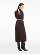 Сукня жіноча Arber Dress t-neck D1 WTR-210 L коричневий (W22.11.38.531) - изображение 4