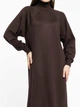 Сукня жіноча Arber Dress t-neck D1 WTR-210 L коричневий (W22.11.38.531) - изображение 6