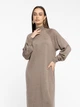 Сукня жіноча Arber Dress t-neck D1 WTR-210 L бежевий (W22.10.16.531) - изображение 2
